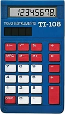 Texas Instruments TI-108 Elementary School Calculator NEW