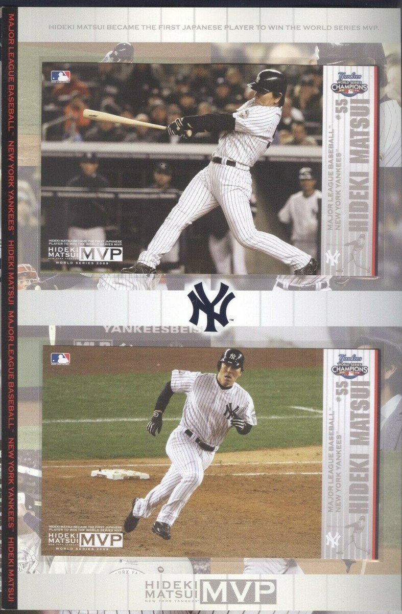 2009 Hideki Matsui New York Yankees World Series MVP Japan