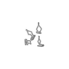 Scott Drake 375553-S Pony/Deluxe Door Panel C...