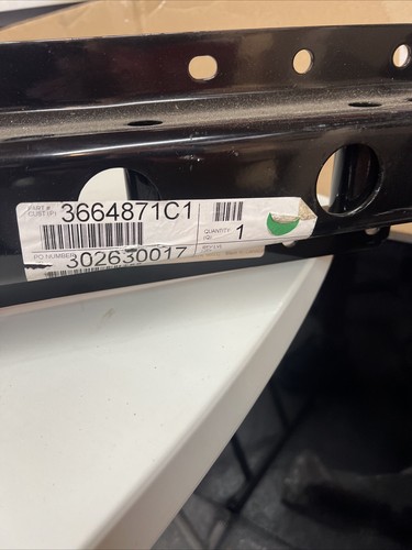 International 3664871C1 SUPPORT, TANK D- TYPE WITHOUT STEP 100 GALLON 19" DEEP - Picture 2 of 3