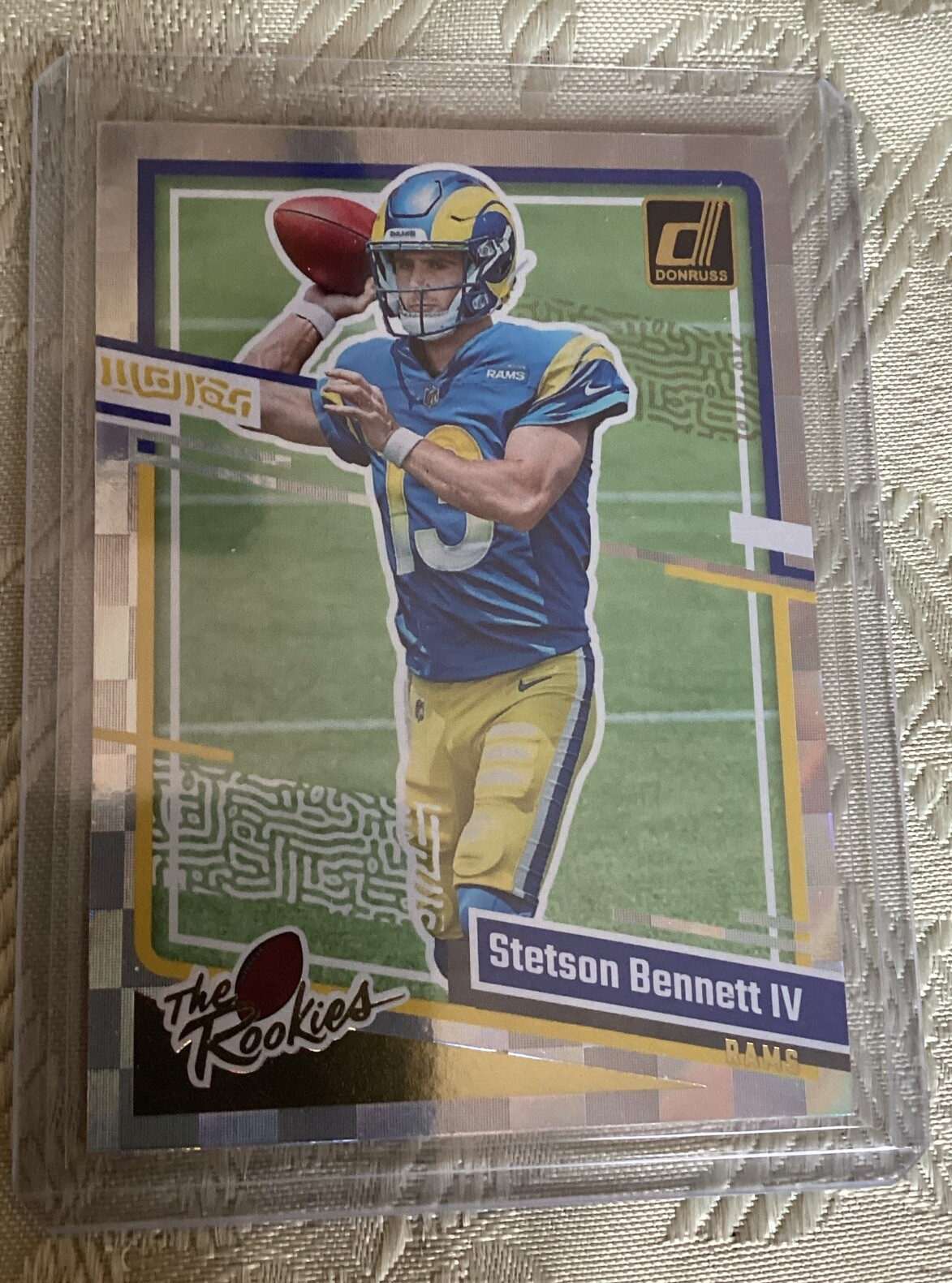 2023 Panini Donruss STETSON BENNETT IV The Rookies Insert #33 Rams Rookie QB