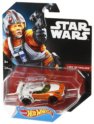 Star Wars Hot Wheels Zinkdruckmodell - Luke Skywalker - Asst. CGW35 DTB05
