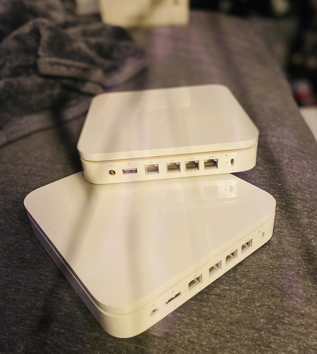 Apple A1143 4-Port Wireless N Router (6f750157ycp) for sale online