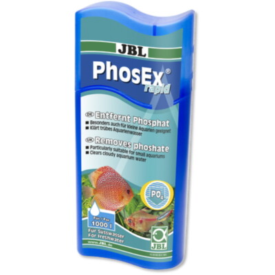 JBL PhosEx rapid 100ml Phosphatentferner Absorber für Süßwasser-Aquarien Fische