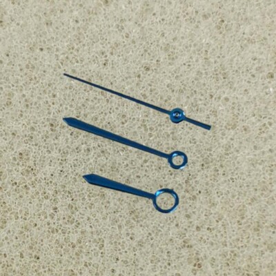 Brand New Blue Polished NO Lume Watch Hands for NH35/NH36/4R/7S 8215 Movement