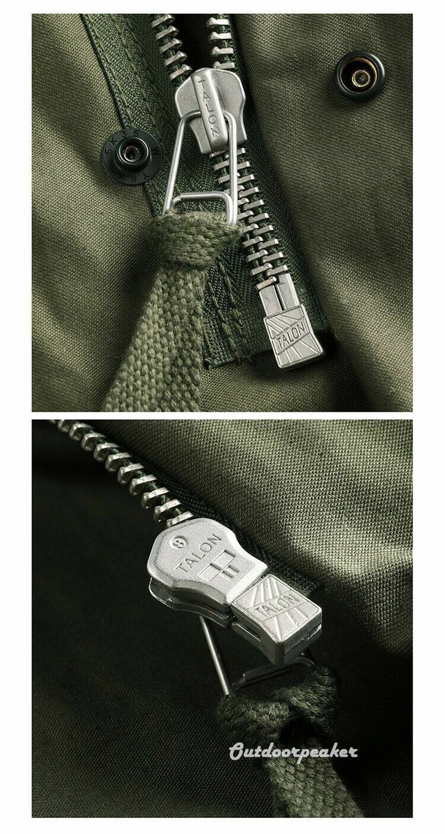 Red Tornado M51 Parka Military Men's Motorcycle Army Jacket