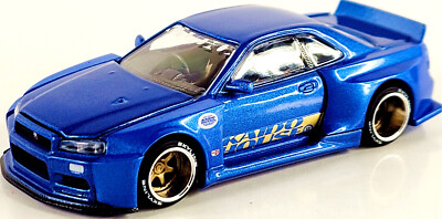 Kaido House x Mini GT Nissan Skyline GT-R (R34) Shinjuku V2