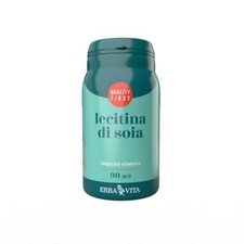 LECITINA DI SOIA - INTEGRATORE ALIMENTARE ERBAVITA 90 PERLE