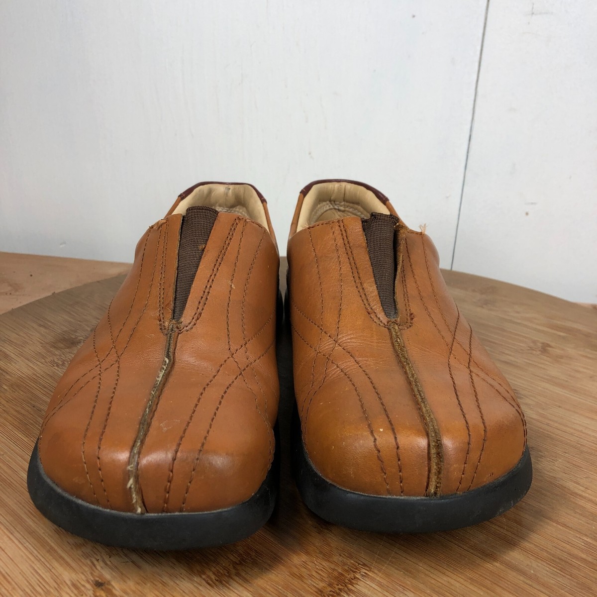 Betula Birkenstock Shoes 37 Womens 6 Loafers Clogs Brown  display picture 2