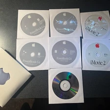 Apple Macintosh PowerBook G4 Install Media +Extras Applications OSX OS9 SW080701