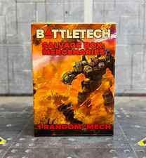 BATTLETECH Mercenaries Kickstarter Salvage Box - Mercenaries 1 Random Mech NEW 