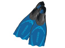 CRESSI PINNE SNORKELING UOMO  CA1720  PLUMA BLU/AZZURRO