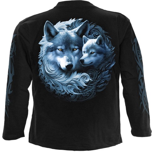 WOLF GUARDIAN - Longsleeve T-Shirt schwarz - Bild 2 von 7