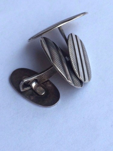 Manschettenknöpfe antik 835 Silber (129) - Picture 3 of 5