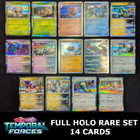 Pokemon TCG Temporal Forces - Complete Holo Rare Set - All 14 Cards Bundle