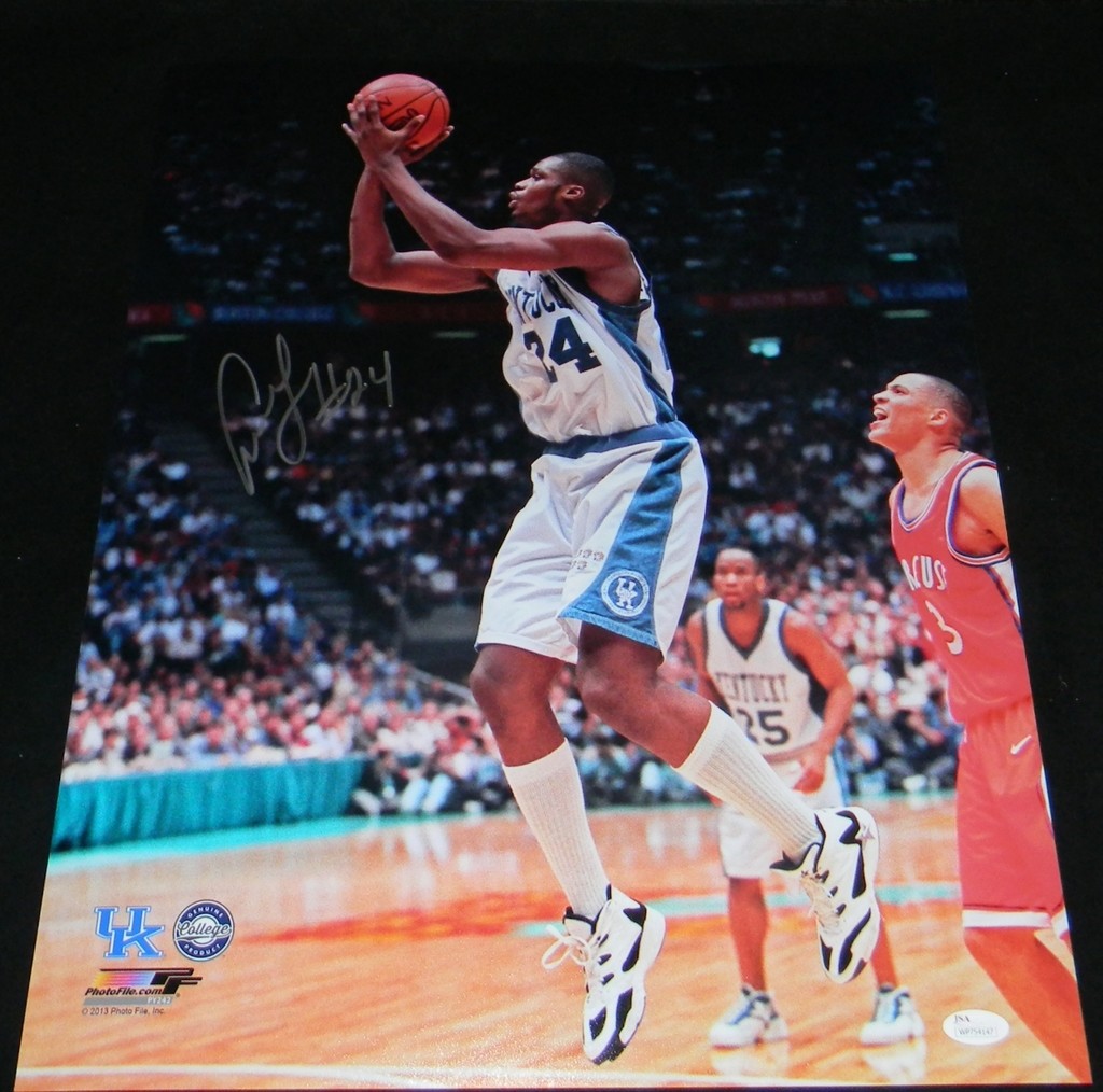 Antoine Walker Autographed Signed Kentucky Wildcats 16x20 PHOTO JSA 
