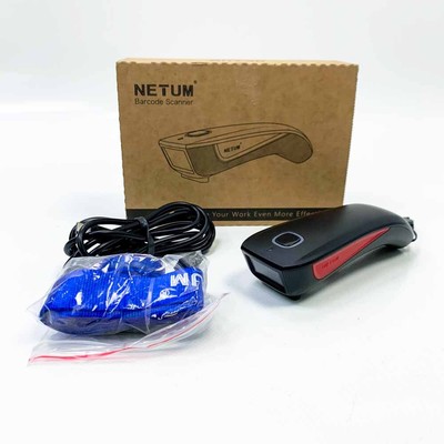 NETUM C990 Bluetooth 2D QR Barcode Scanner Wireless kompatibel mit kleine