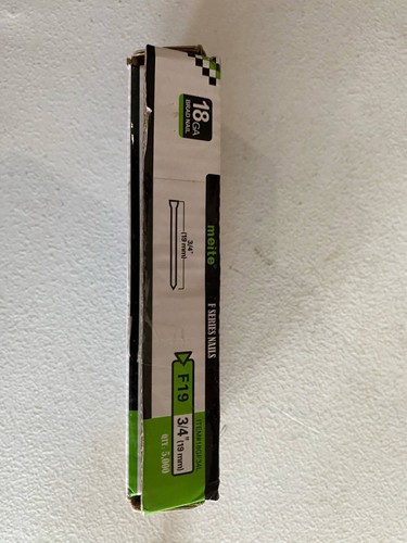 Clavo Brad galvanizado Meite F19 calibre 18 3/4 pulgadas ideal para tapicería, adornos,... - Imagen 2 de 4
