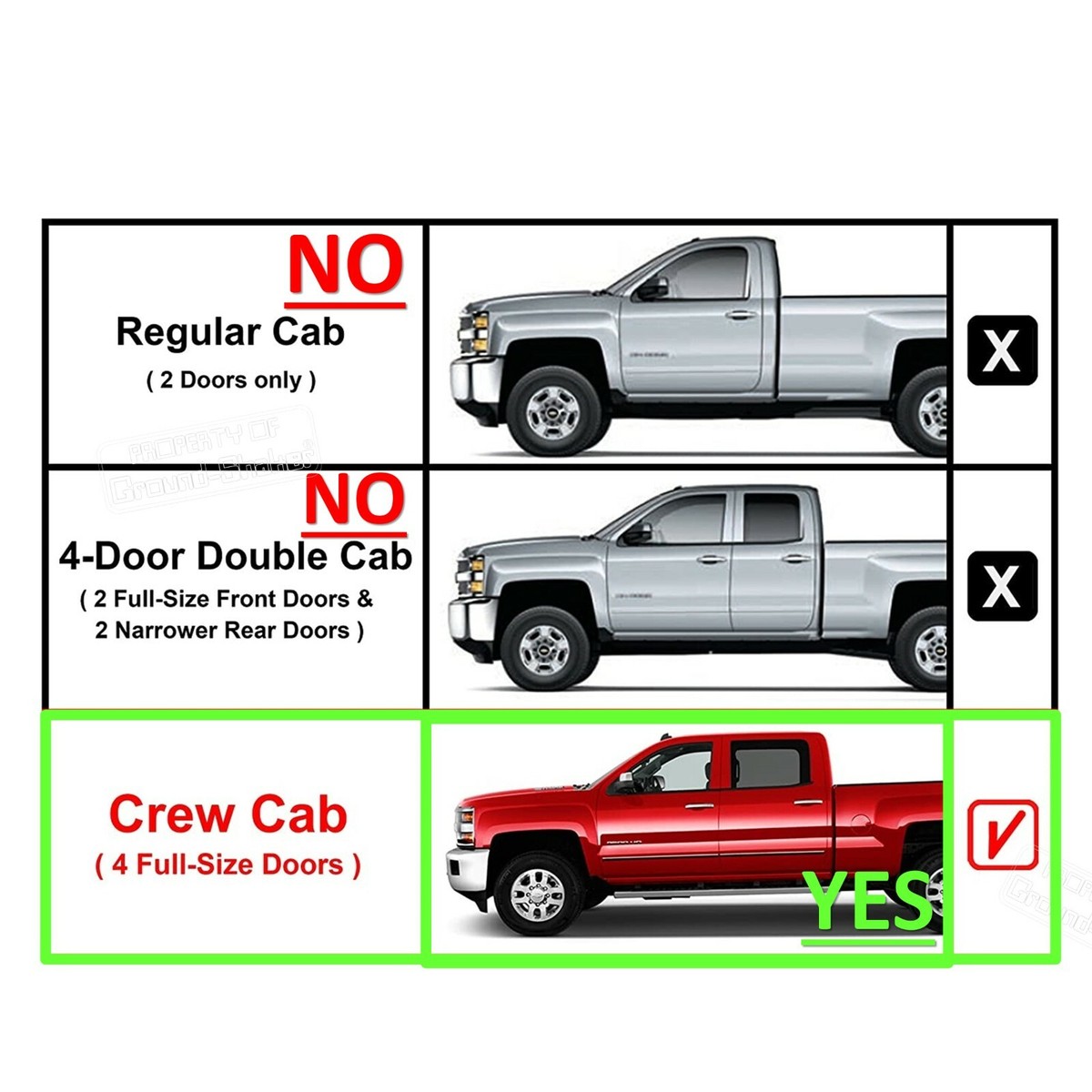 20+ Silverado Extended Cab Sub Box