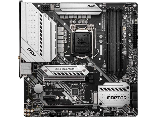 MSI MAG B460M MORTAR WIFI LGA 1200 Intel B460 Micro ATX Intel Motherboard