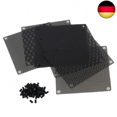 BQLZR 10pcs Computer PC Kühler Lüfter Gehäuse Abdeckung Staubfilter Mesh 80 x 80