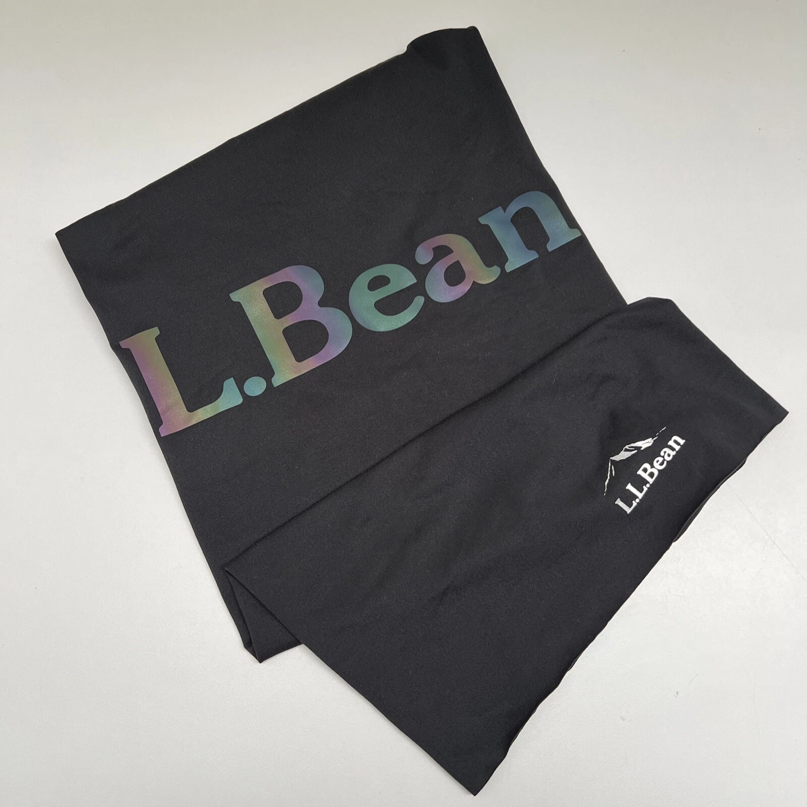 LL Bean Men's Womens Neck Gaiter Warmer Thin Lightweight Cycling Fishing Gear