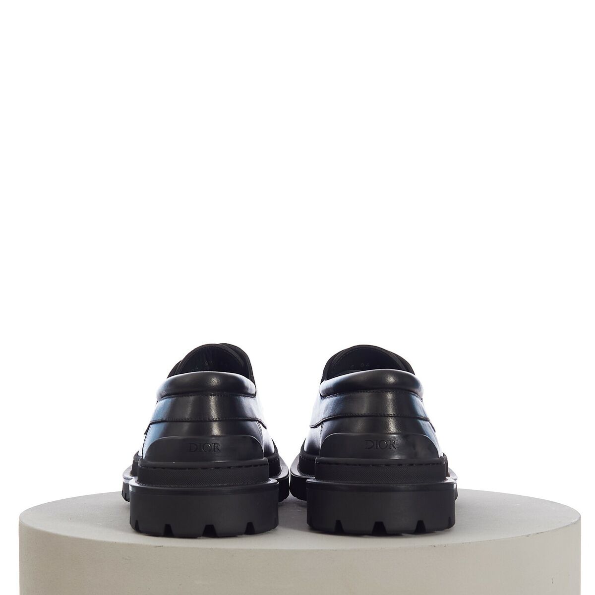 DIOR 1100$ Black Leather Explorer Boat Shoes - Oblique DIOR 1100$ Black Leather Explorer Boat Shoes - Oblique
