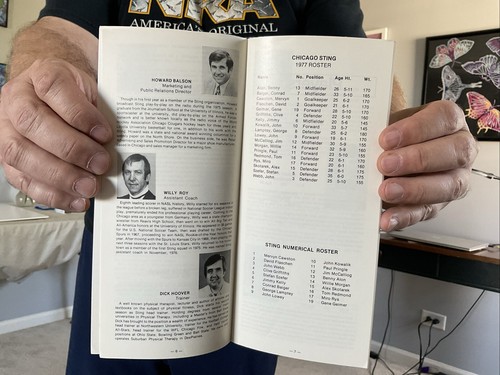 Vintage 1977 Chicago Sting Official NASL Media Guide Soccer - Picture 8 of 12