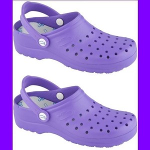 ZUECOS UNISEX PROFESIONALES ANATOMICOS clogs MORADOS TALLA 44 ZUECOS UNISEX PROFESIONALES ANATOMICOS clogs MORADOS TALLA 44