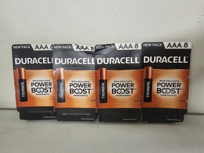 Duracell Power Boost AAA Batteries 32 Count 1.5V New Pack