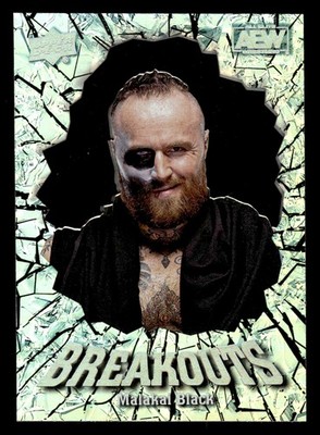 2022 Upper Deck AEW - Breakouts - #BO-9 Malakai Black