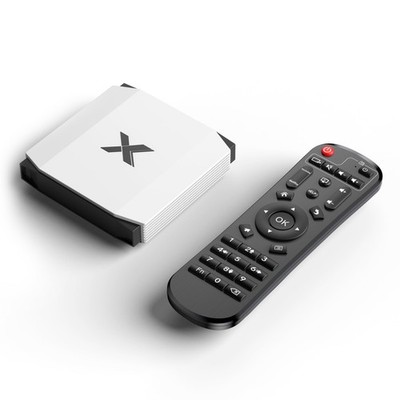 Android TV Box 4GB RAM 32GB ROM, 4K Ultra HD HDR Quad Core Set Top Box, Dual ...