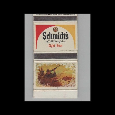 Matchbox Cover Schmidt's Beer of Philadelphia PA