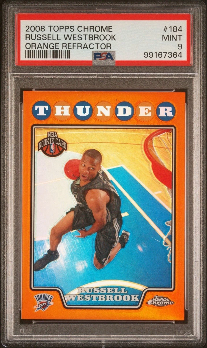 Topps Russell Westbrook Basketball Rookie Sports Trading Cards