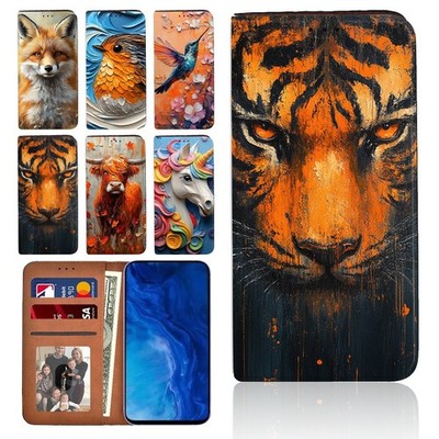 Nature Spirit Poster Leder Ständer Cover Hülle für Huawei P20/P30/P Smart/NOVA 5T