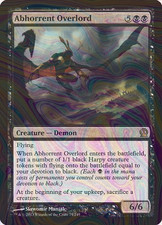 Foil Abhorrent Overlord - Theros | MTG Card