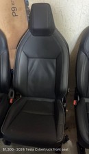 Tesla Cybertruck Front Seat