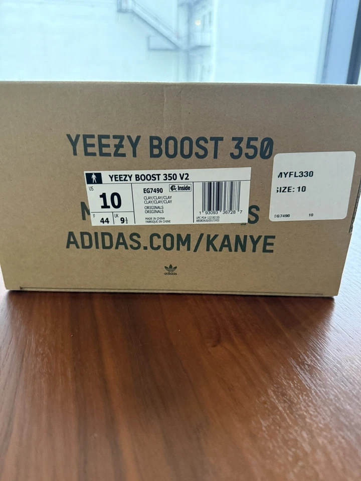 Talla 10 - Adidas Yeezy Boost 350 V2 Mono Arcilla Foto 3 de 4