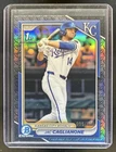 2024 Bowman Draft Jac Caglianone Chrome Steel Metal Refractor 1st #/100 Royals