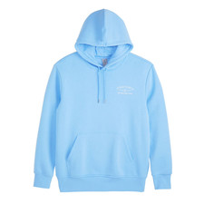 HURLEY Light Blue GRAPHIC PULLOVER HOODIE SWEATSHIRT MENS XL NEW Surf Logo