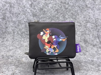 Loungefly Disney Darkwing Duck Coin Wallet Womens Black Launchpad Gosalyn TV NEW
