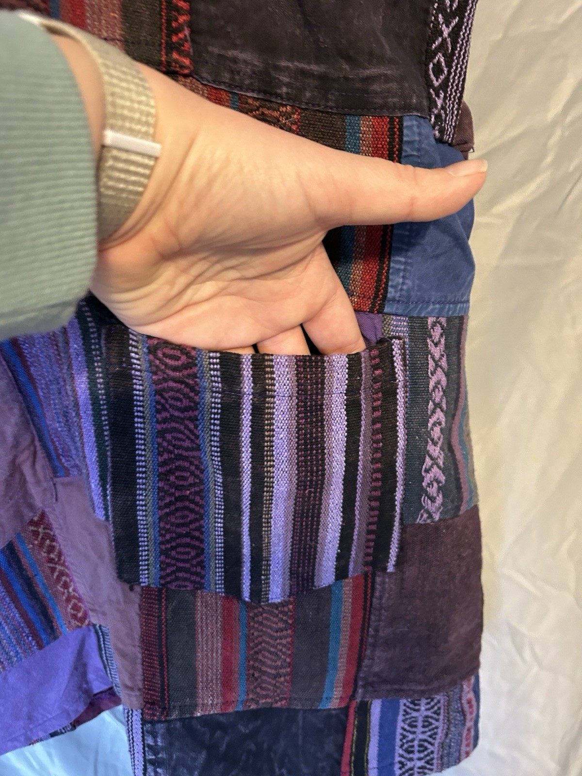 Like International Women’s Patchwork Mini Dress S… - image 9