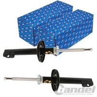 2X Japko ÖLdruck StoßDÄMpfer Vorne Passend FÜR Ford Sierra Links+Rechts |