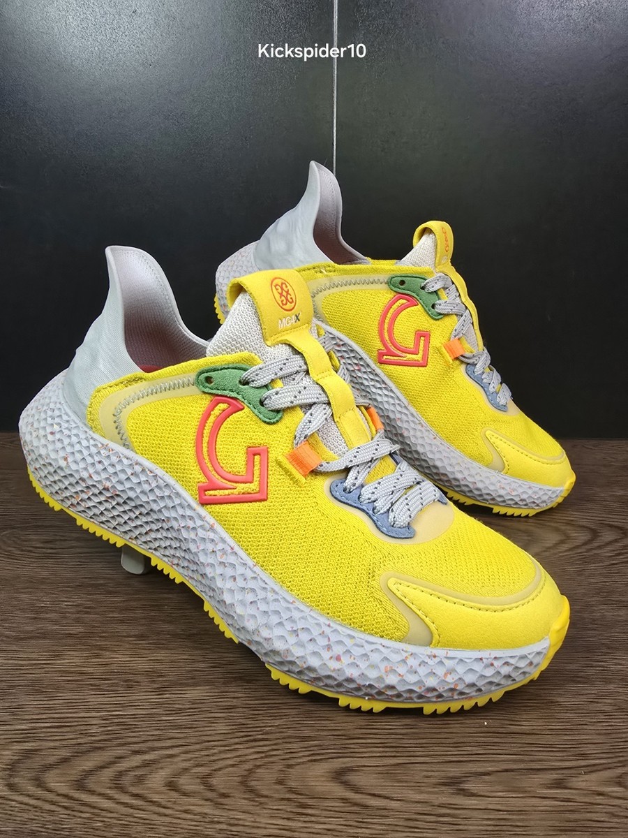 G/Fore MG4X2 Women's Golf Shoes Size 6 Waterproof Yellow Spikeless