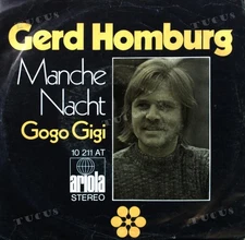 Gerd Homburg - Manche Nacht / Gogo Gigi 7in (VG/VG) .*