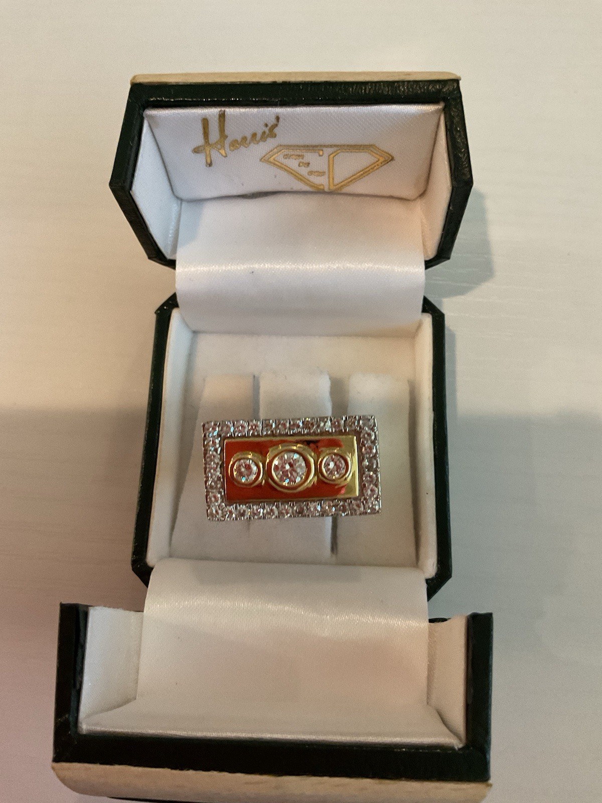 Men’s Custom Multi Diamond Ring - image 1