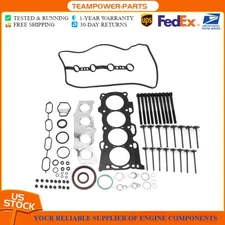 Head Gasket Bolts & Valves Kit For 2AZFE Toyota Solara Scion Lexus 2002-13 2.4L 