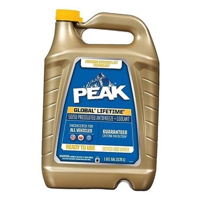Global Lifetime Prediluted Antifreeze and Coolant for All Vehicles, 1 50/50