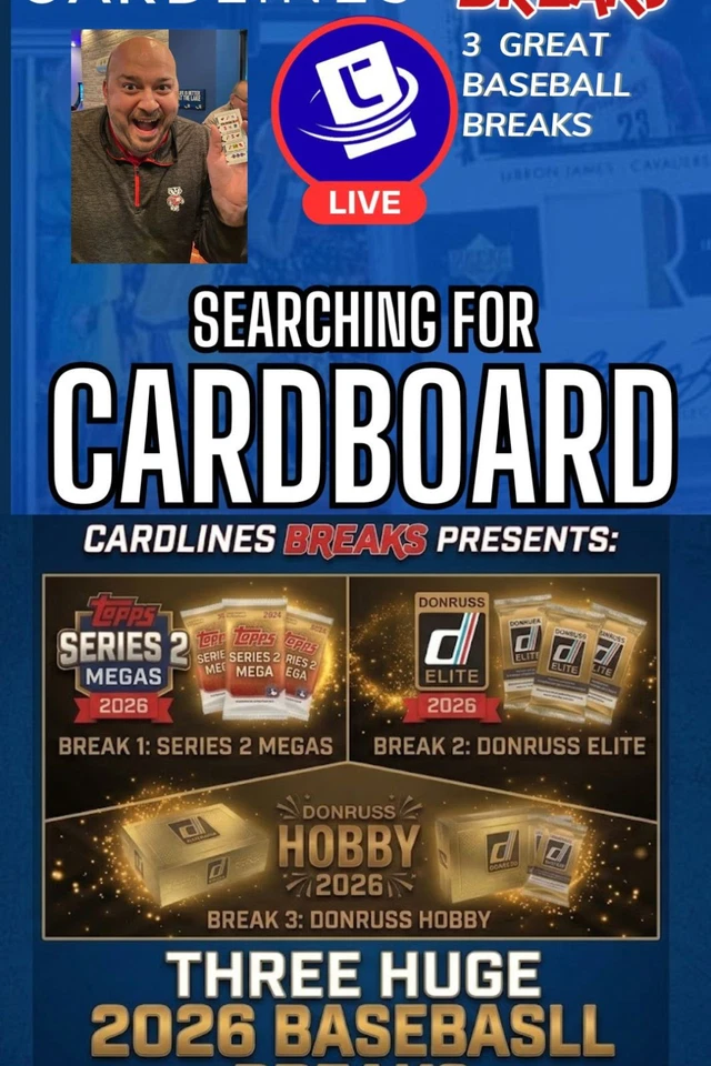 MORE Baseball Hobby Breaks & FUN with HOF James - Breaks 1220-22
