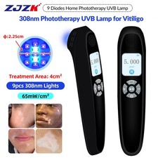 Professional Skin Diseases Treatment 308nm 9 Diodes UV Light Phototherapy Device